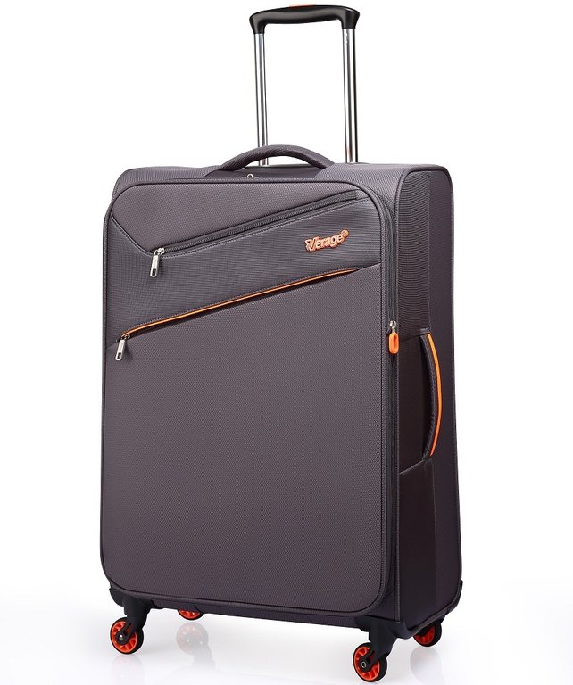 23.5 Verage So-Lite Trolley Grau M-60 cm Koffer Suitcase Handgepäckkoffer Reisekoffer Marken-Qualitätsware Spitzenverarbeitung Super leicht nur 2,1kg! 