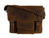 T-Burn Brand´s Vintage Buffalo Leder Messenger Bag 36 cm